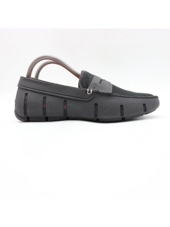 SWIMS Black Mesh Loafer Men\'s Size EU 41 Breathable Waterproof Casual Shoes